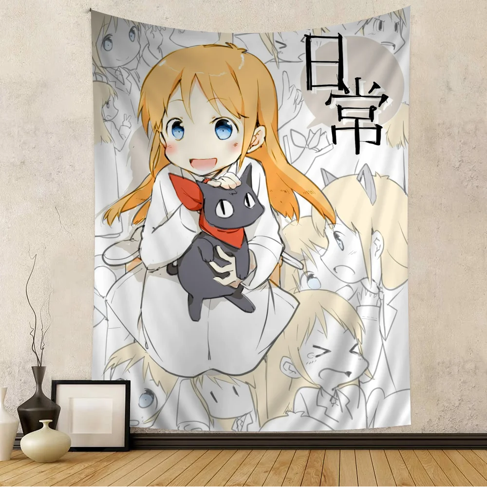 Nichijou My Ordinary Life Hakase Shinonome Tapestry