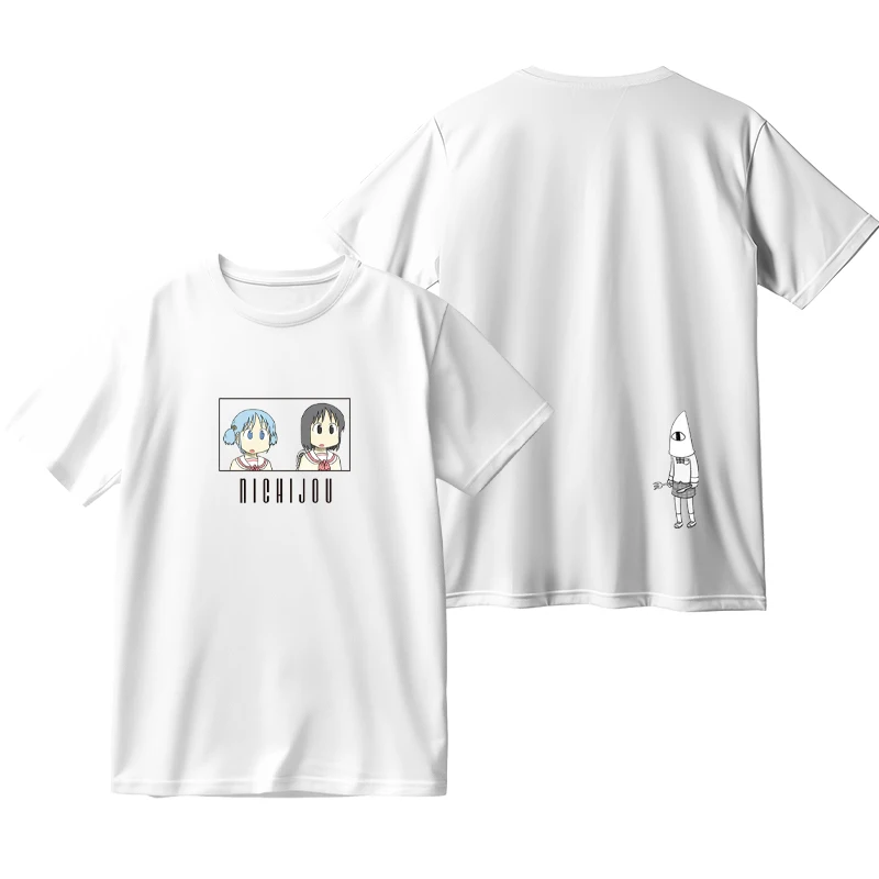 Nichijou Anime  Cute Mio Naganohara and Nano Shinonome T-shirt