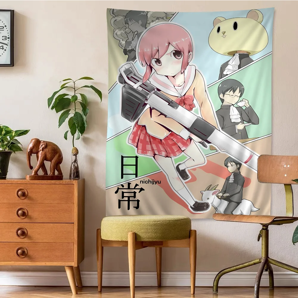 Nichijou  Cool Misato Tachibana Tapestry