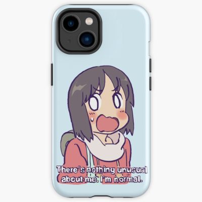 Nichijou Nano Totally Normal Meme Iphone Case