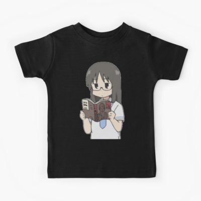 Nichijou Reading Scene Kids T-shirt