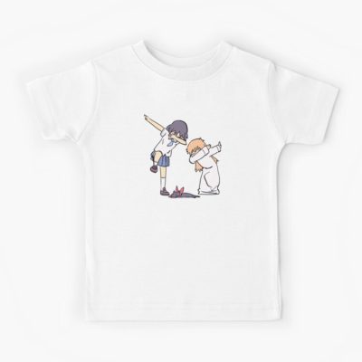 Nichijou Nano & Hakase Dab Meme Kids T-shirt
