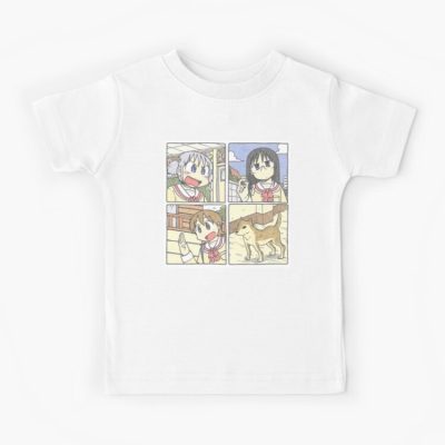 Nichijou Simple Logo Variant Kids T-shirt