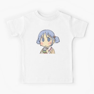 Nichijou Mio Drinking Milk Meme Kids T-shirt