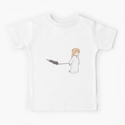 Nichijou Walking Sakamoto Cat Kids T-shirt