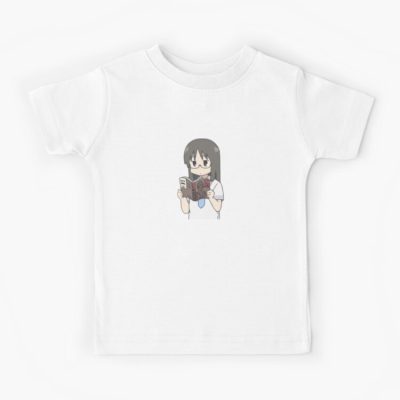 Nichijou Reading Book Scene Kids T-shirt