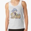 Nichijou Mio Eating Sakamoto Meme Tank Top