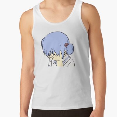 Nichijou Mio Facepalm Meme Tank Top