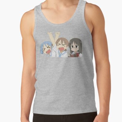 Nichijou Yuuko Mio And Mai Group Tank Top