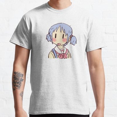 Nichijou Mio Funny Meme Face T-shirt