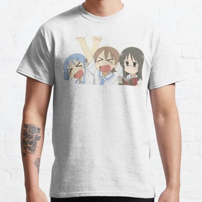 Nichijou Yuuko Mio And Mai Group T-shirt