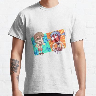 Nichijou Mio And Yuuko Duo T-shirt