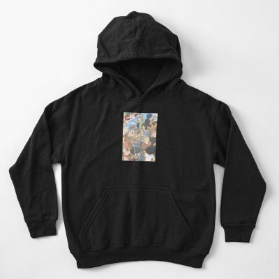 Nichijou Official Logo Kids Hoodie