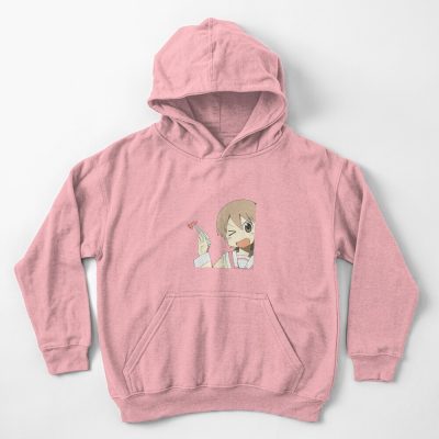 Nichijou Yuuko With Sausage Kids Hoodie