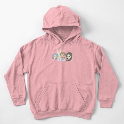 Nichijou Yuuko Mio And Mai Group Kids Hoodie