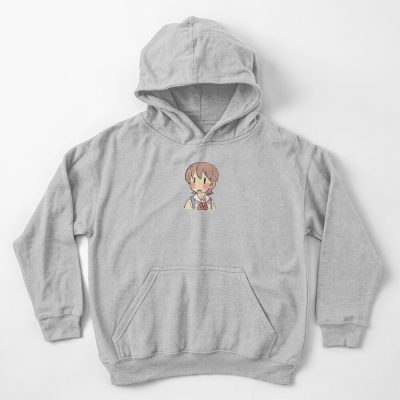 Nichijou Yuuko Funny Meme Face Kids Hoodie