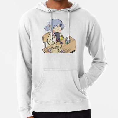 Nichijou Mio Eating Sakamoto Meme Hoodie