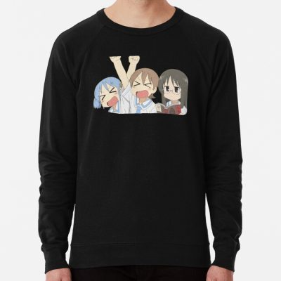 Nichijou Yuuko Mio And Mai Group Sweatshirt