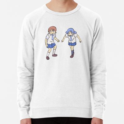 Nichijou Yuuko And Mio Tough Meme Sweatshirt