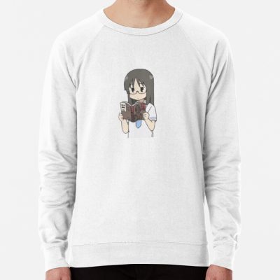 Nichijou Reading Book Scene Sweatshirt