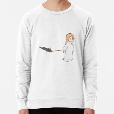 Nichijou Walking Sakamoto Cat Sweatshirt