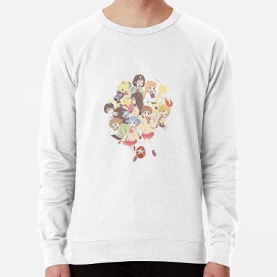 Nichijou Characters Group Artwork Sweatshirt