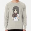 ssrcolightweight sweatshirtmensoatmeal heatherfrontsquare productx1000 bgf8f8f8 1 - Nichijou Store