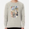 ssrcolightweight sweatshirtmensoatmeal heatherfrontsquare productx1000 bgf8f8f8 14 - Nichijou Store