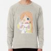 ssrcolightweight sweatshirtmensoatmeal heatherfrontsquare productx1000 bgf8f8f8 19 - Nichijou Store