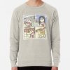 ssrcolightweight sweatshirtmensoatmeal heatherfrontsquare productx1000 bgf8f8f8 20 - Nichijou Store