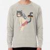 ssrcolightweight sweatshirtmensoatmeal heatherfrontsquare productx1000 bgf8f8f8 32 - Nichijou Store