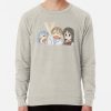 ssrcolightweight sweatshirtmensoatmeal heatherfrontsquare productx1000 bgf8f8f8 6 - Nichijou Store