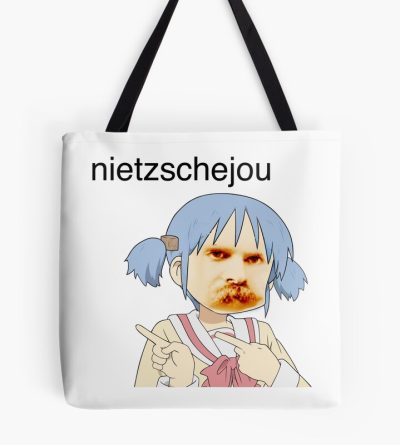 Nichijou Nietzsche Meme Tote Bag