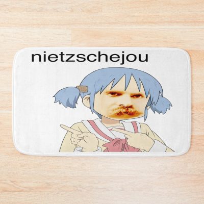 Nichijou Nietzsche Meme Bath Mat