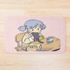 Nichijou Mio Funny Face Meme Bath Mat