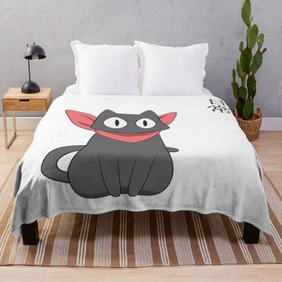 Nichijou Sakamoto Cat Throw Blanket