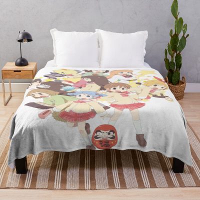 Nichijou Group Artwork Throw Blanket
