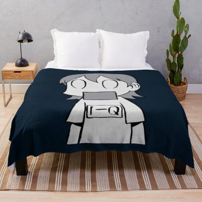 Nichijou “ehh” Expression Throw Blanket