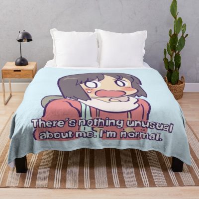 Nichijou Nano Robot Meme Throw Blanket