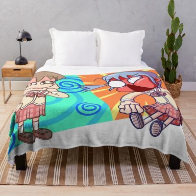 Nichijou Best Friends (mio & Yuuko) Throw Blanket