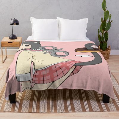 Nichijou Nano Donut Throw Blanket