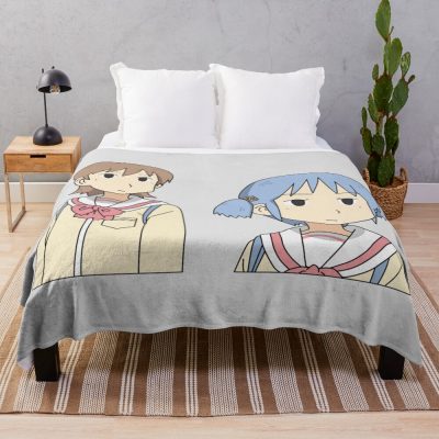 Nichijou Yuuko & Mio Throw Blanket