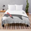 Nichijou Sleeping Sakamoto Throw Blanket