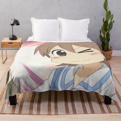 Nichijou Yuuko Thumbs Up Throw Blanket