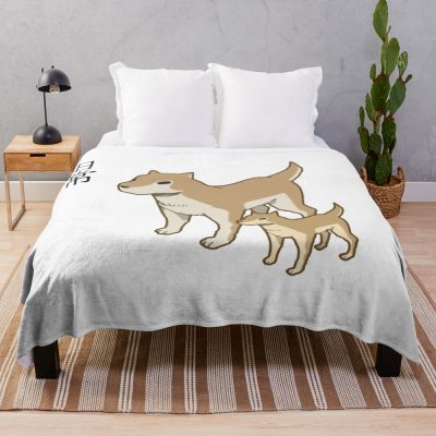 Nichijou Shiba Inu Buddy Throw Blanket