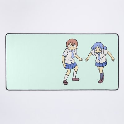 Yuuko And Mio Tough Look Meme Nichijou Mouse Pad