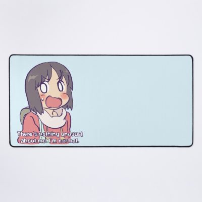 Nano Totally Normal Meme Nichijou Mouse Pad