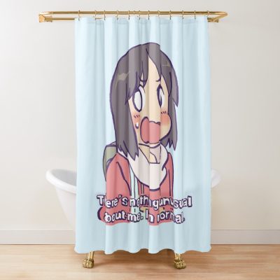 Nichijou Nano Robot Meme Shower Curtain