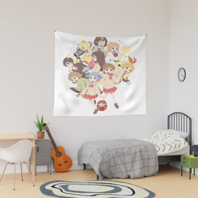 Nichijou Group Artwork Tapestry