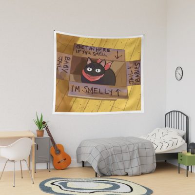 Nichijou Stinky Cat Tapestry
